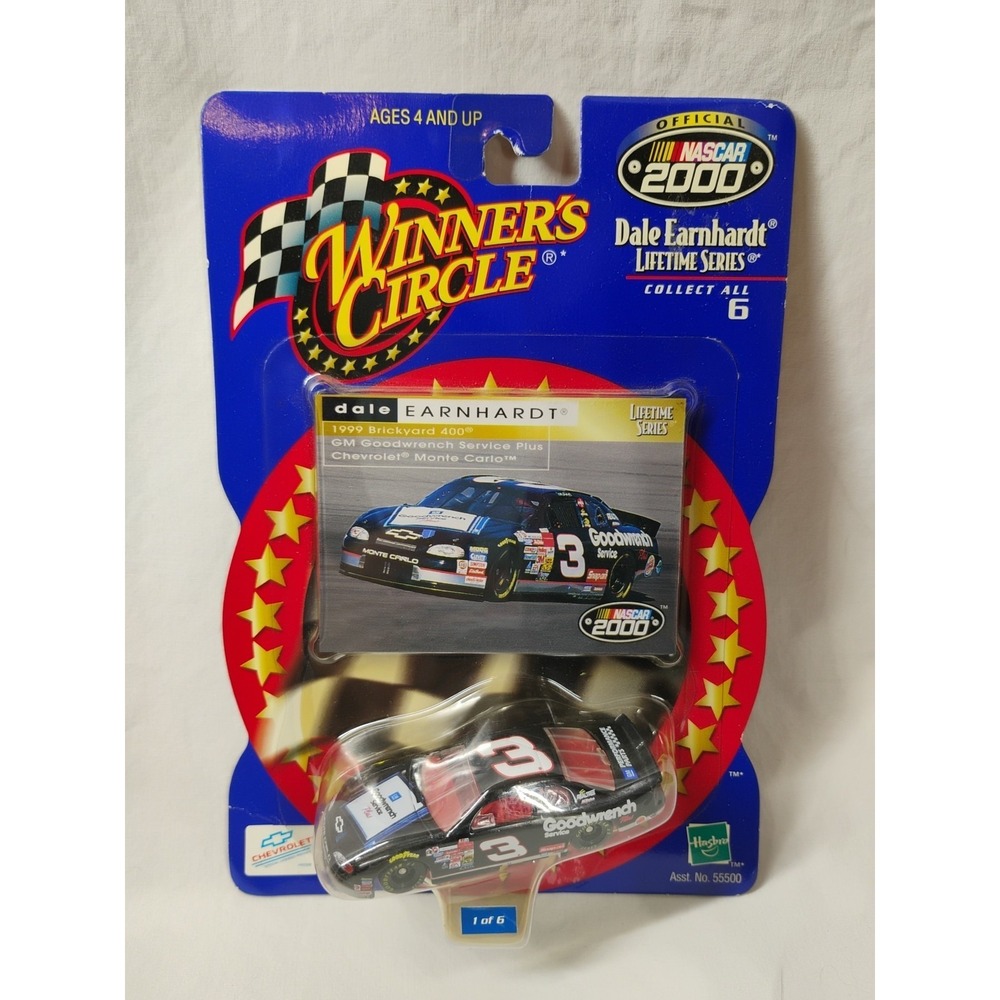 Winners Circle DALE EARNHARDT 2000 Lifetime Series 1:64 #1 1999 Brickyard 400‎